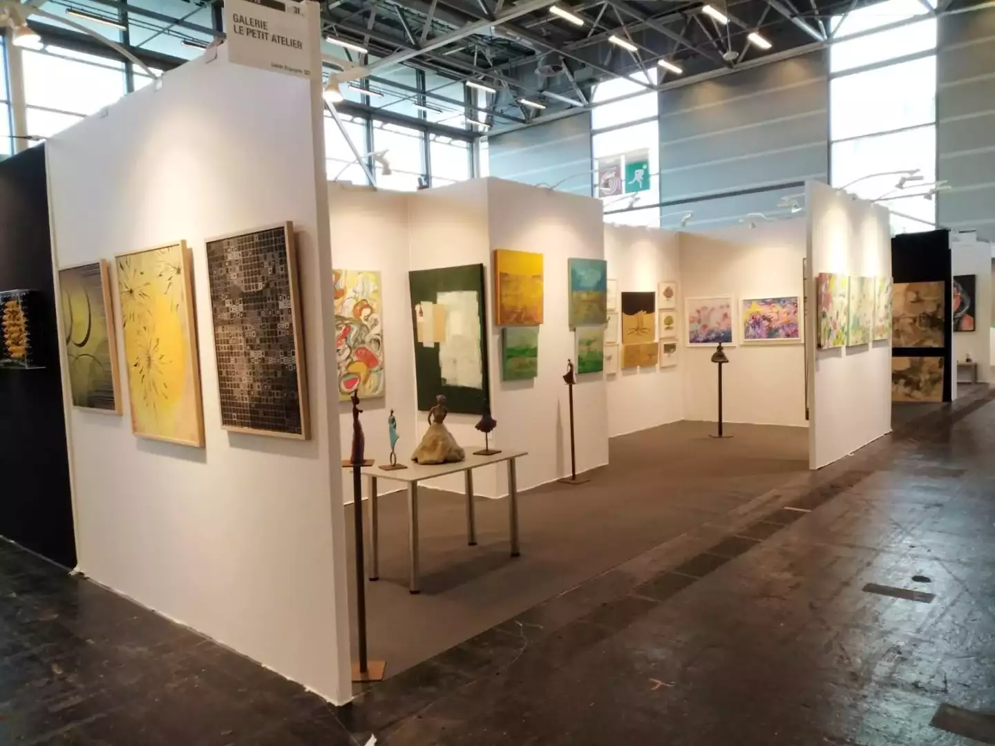 Exposició 1er Salon International d'art contemporain  art3f  París