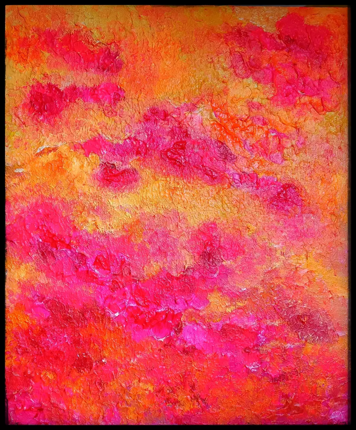 Quadre pintura -  “ El batec del sol