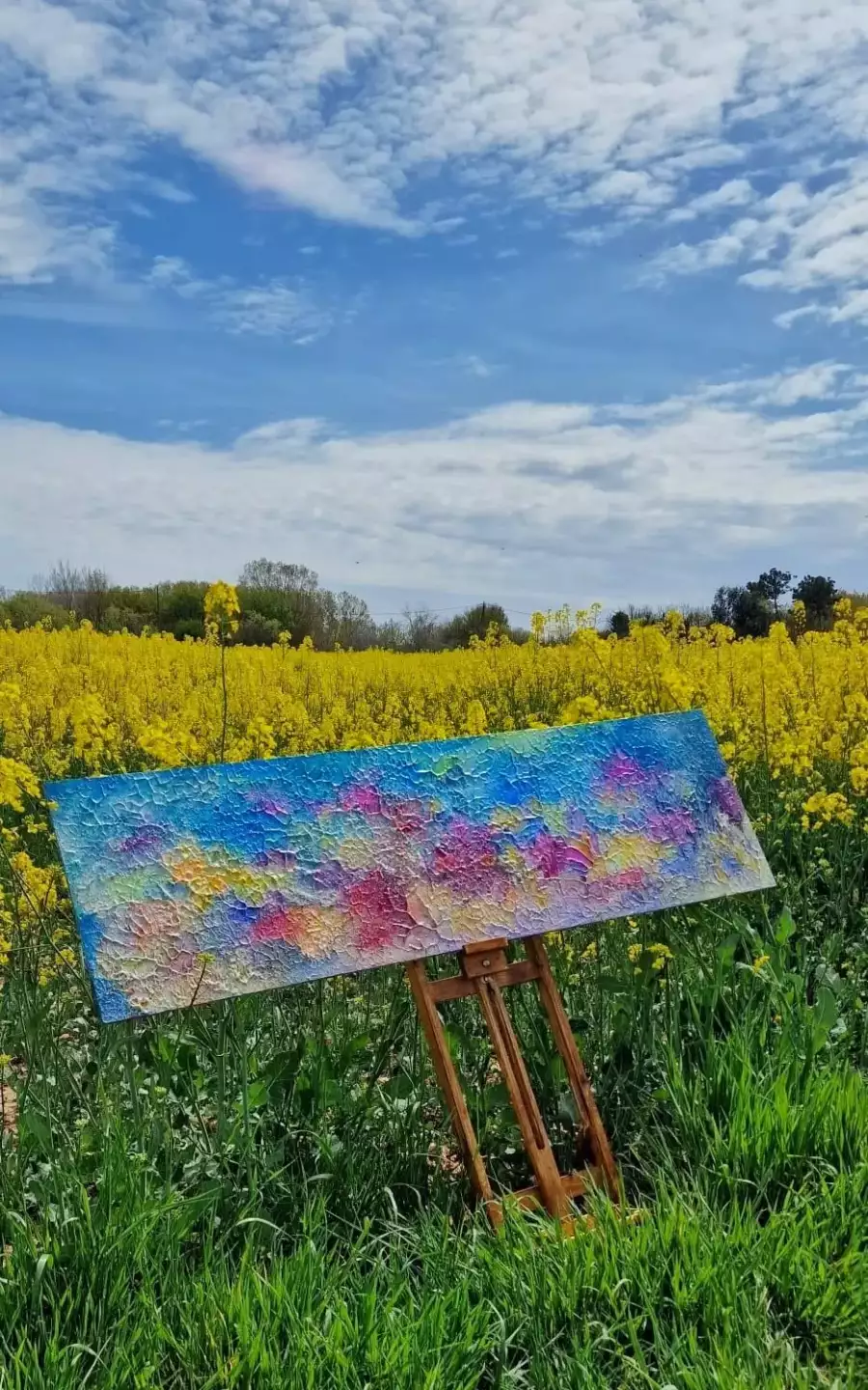 Quadre pintura -  “ Los suspiros de los ángeles