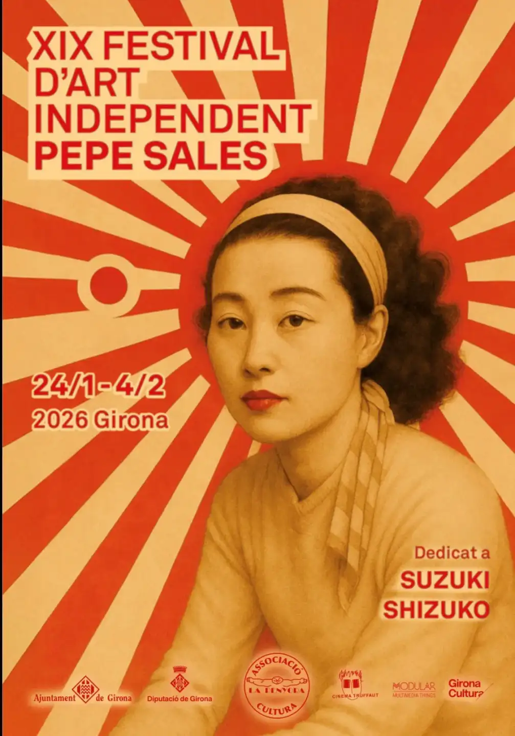 19è Festival d'Art Independent Pepe Sales 2026  Homenatge SUZUKI SHIZUKO